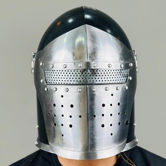 Шлем Барбута с забралом Средневековый Шлем из мягкой стали 18 калибра LARP Косплей Костюм на Хэллоуин Шлем Воина Барбута Лучший подарок
Шлем Барбута с забралом Средневековый Шлем из мягкой стали 18 калибра LARP Косплей Костюм на Хэллоуин Шлем Воина Барбута Лучший подарок