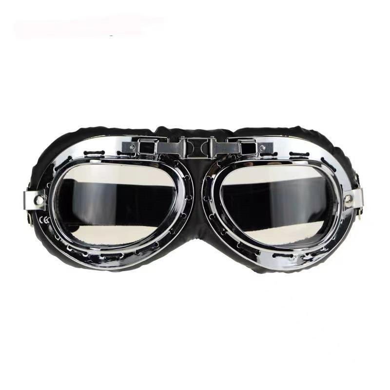 Fashion Helmet for Men Women with Metal Frame Folding Leather Glasses Classic Helmet Glasses Accessories
Fashion Helmet for Men Women with Metal Frame Folding Leather Glasses Classic Helmet Glasses Accessories