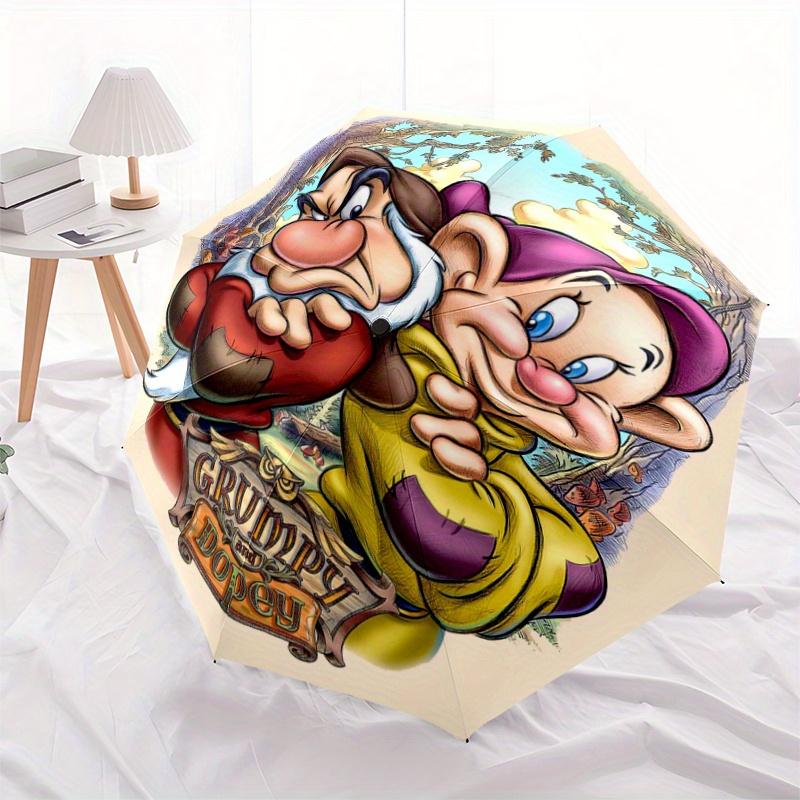 1pc Grumpy & Dopey Automatic Opening and Closing Folding - A Good Choice for Gifts, Fashionable and Convenient Umbrella With Cute Cartoon Ch
1pc Grumpy & Dopey Automatic Opening and Closing Folding - A Good Choice for Gifts, Fashionable and Convenient Umbrella With Cute Cartoon Ch