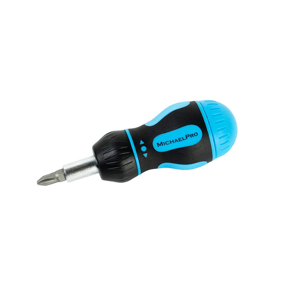 MichaelPro MP002005 8 Pieces Multi Bit Driver Stubby Multi Driver 3 Slots 2 Phillips 2 Stars 7in1 Stubby Ratchet Driver Short Nut Driver
MichaelPro MP002005 8 Pieces Multi Bit Driver Stubby Multi Driver 3 Slots 2 Phillips 2 Stars 7in1 Stubby Ratchet Driver Short Nut Driver
