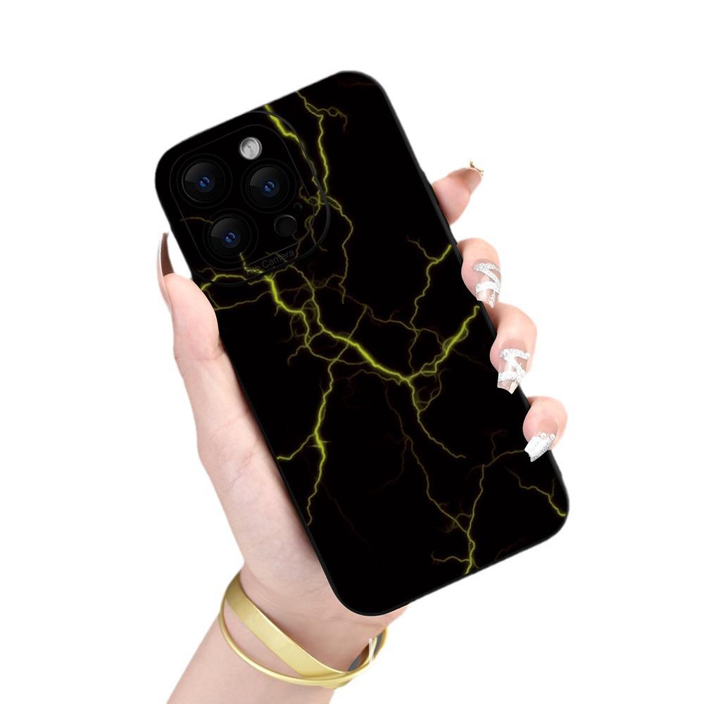 Защитный чехол с полным покрытием линз для Apple iPhone 15, окрашенный в черный мрамор, с защитой от падений. iPhone 11 Pro чёрный
Защитный чехол с полным покрытием линз для Apple iPhone 15, окрашенный в черный мрамор, с защитой от падений. iPhone 11 Pro чёрный