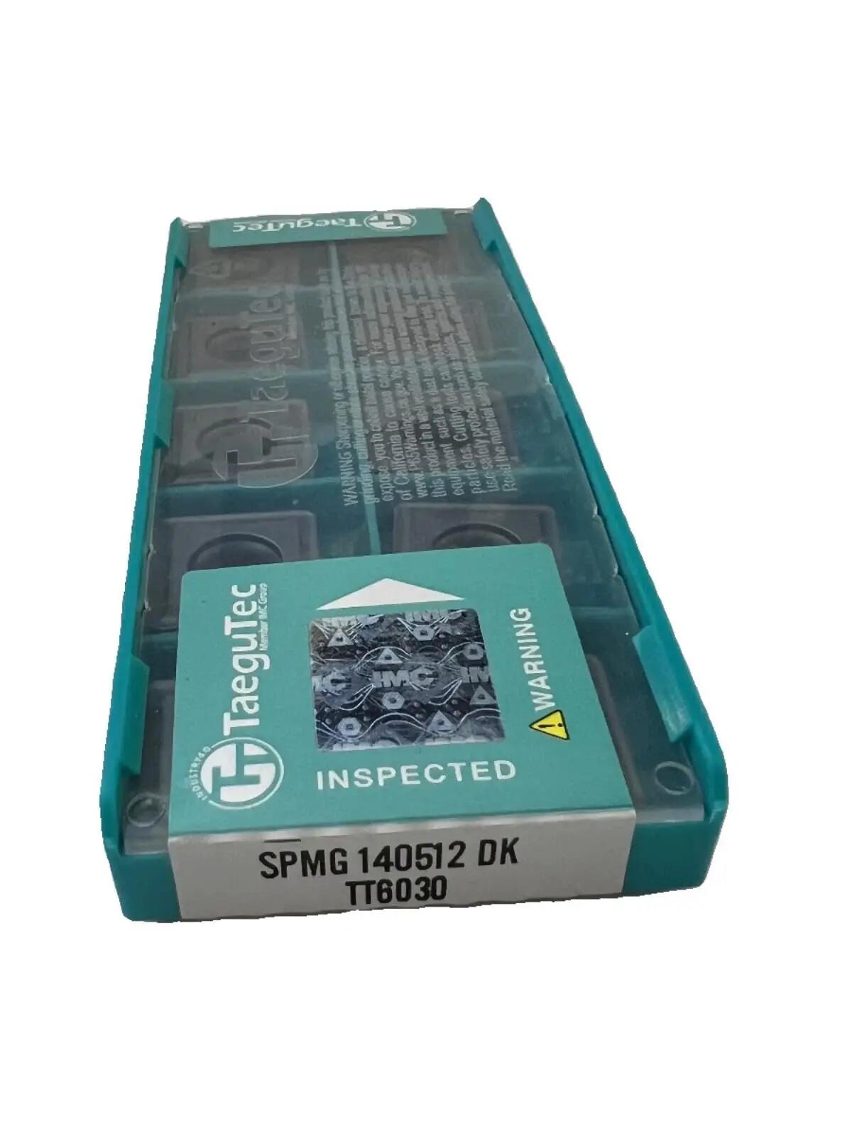 TaeguTec / SPMG140512DK TT6030 /Original genuine CNC alloy blade 10 PCS
TaeguTec / SPMG140512DK TT6030 /Original genuine CNC alloy blade 10 PCS