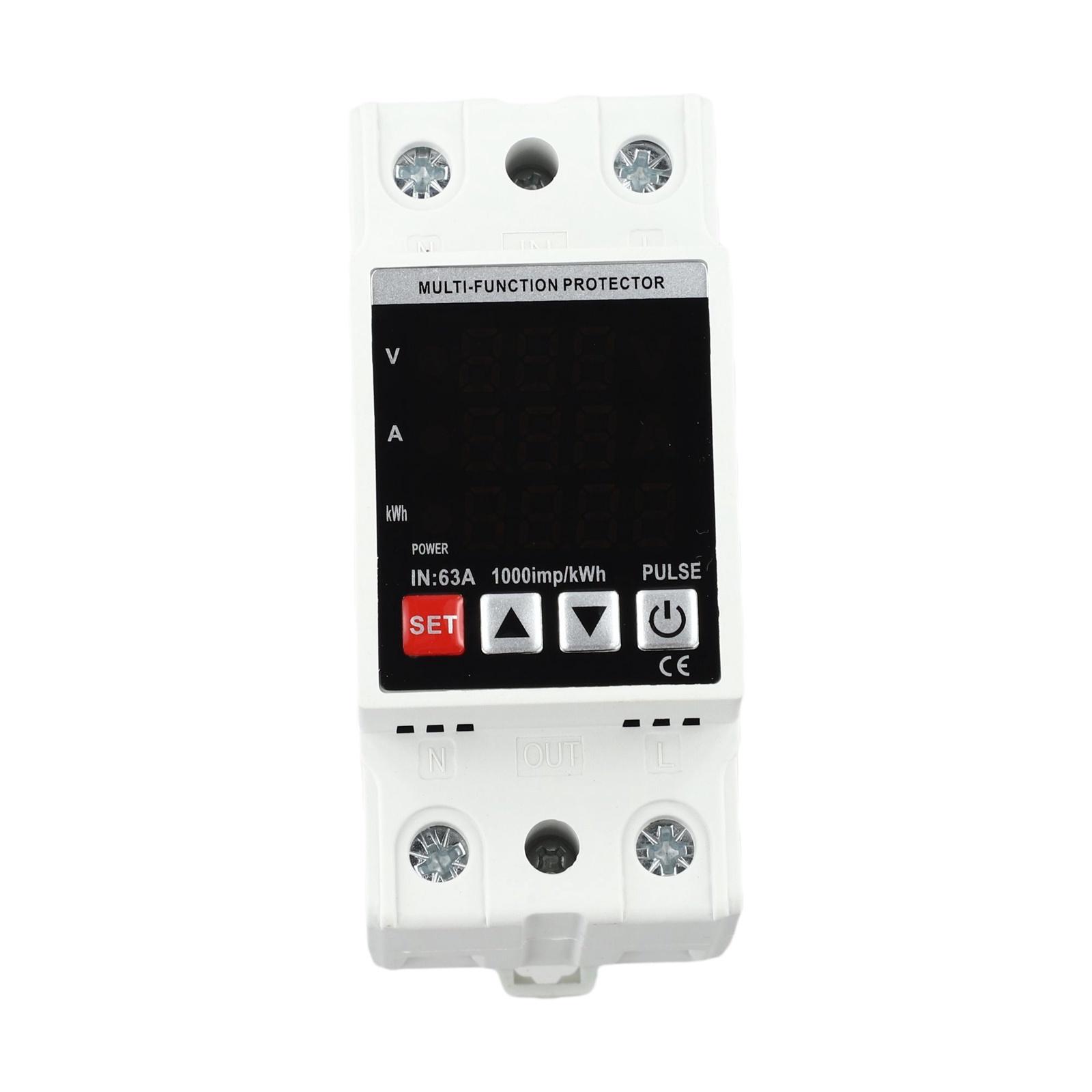 Power Monitor Flame Retardant Electricity Meter Energy Meter AS SHOWN Screw-free Installation High-precision Measurement China Mainland
Power Monitor Flame Retardant Electricity Meter Energy Meter AS SHOWN Screw-free Installation High-precision Measurement China Mainland