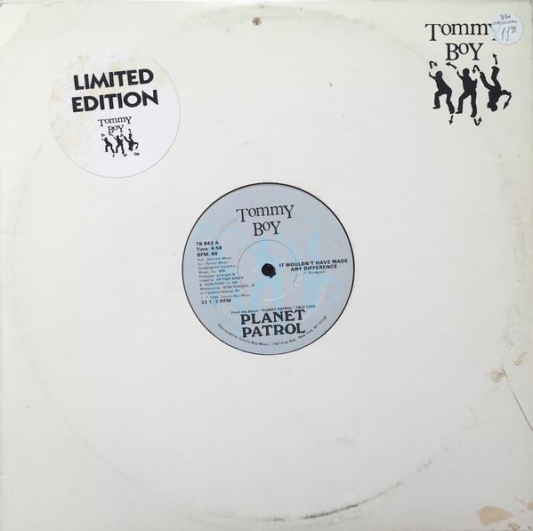 12inch Record PLANET PATROL It Wouldnt Have Made Any Differenc TB843 Tommy Boy 1984 US Dance Electronica Used
12inch Record PLANET PATROL It Wouldnt Have Made Any Differenc TB843 Tommy Boy 1984 US Dance Electronica Used