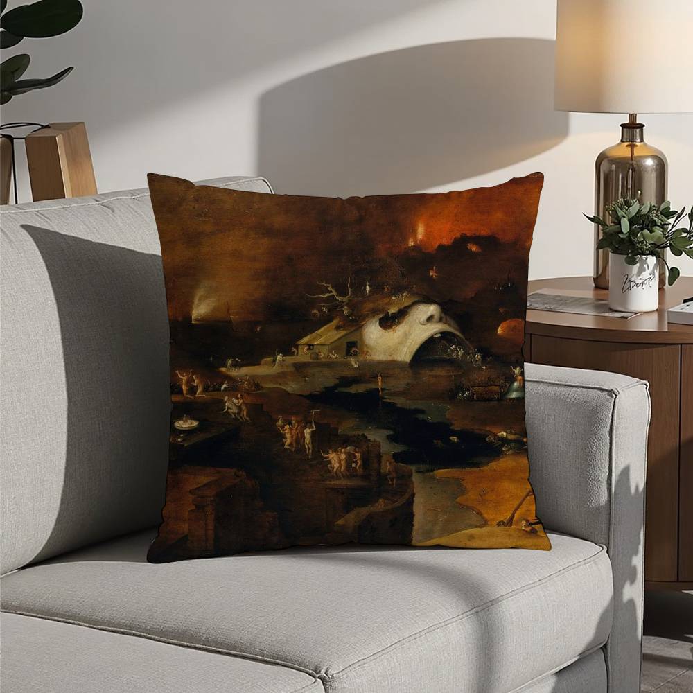 Hieronymus Bosch Art Painting Pillow Case Sofa Decorative Home Double-sided Printing Short Plush Cushion Pillow Cover Gift 12x12Inch
Hieronymus Bosch Art Painting Pillow Case Sofa Decorative Home Double-sided Printing Short Plush Cushion Pillow Cover Gift 12x12Inch