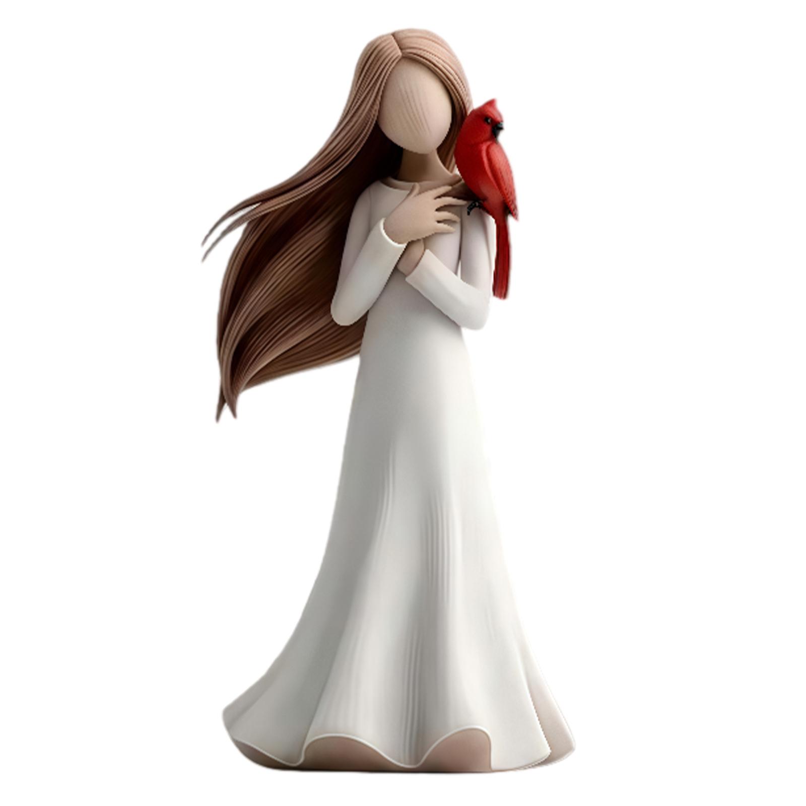 Cardinal Gifts for Women with Red Bird Sculpted Hand-Painted Figurine Sympathy Gifts for Loss of Loved One белый
Cardinal Gifts for Women with Red Bird Sculpted Hand-Painted Figurine Sympathy Gifts for Loss of Loved One белый