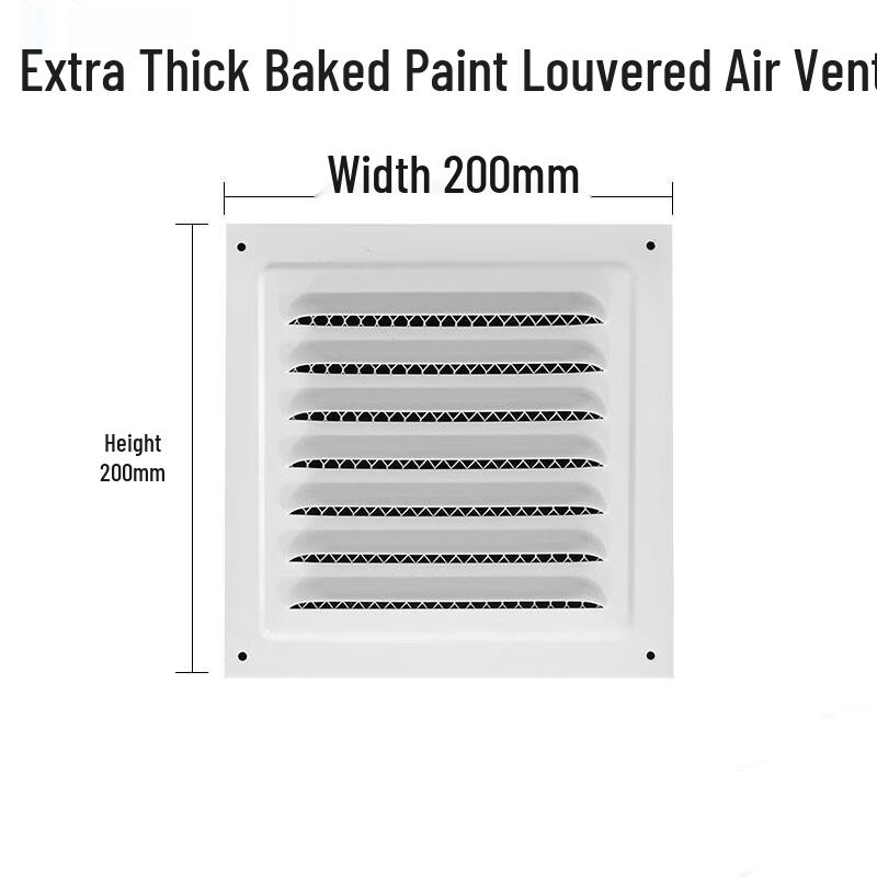 Xuan Yong Stainless Steel Louver Vent with Rain Cover
Xuan Yong Stainless Steel Louver Vent with Rain Cover