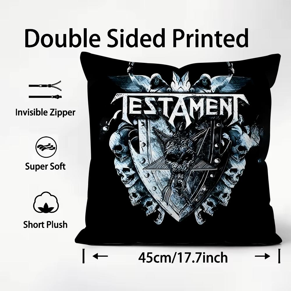 TTestament Band Cushion Cover Plush Fabric Soft DoubleSided Printed Sofa Warm Winter Home Child Gift Pillow Case 30x30cm
TTestament Band Cushion Cover Plush Fabric Soft DoubleSided Printed Sofa Warm Winter Home Child Gift Pillow Case 30x30cm