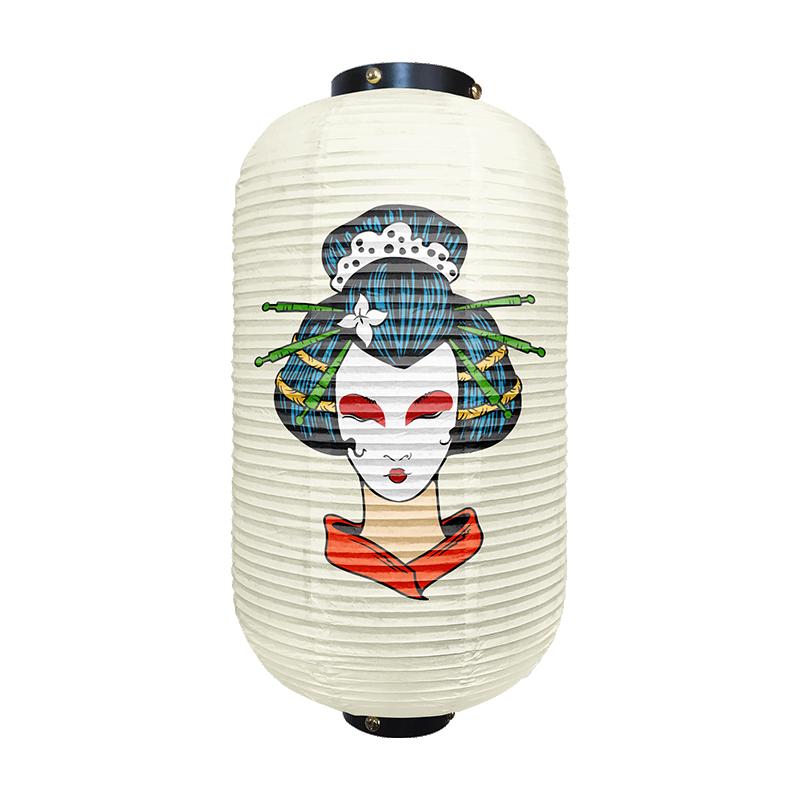 Традиционный японский фонарь с узором «Гейша» Красивый стиль Укиё-э Бумажная кухня Ресторан Изакая Домашний декор для праздника и вечеринки 15x28cm
Традиционный японский фонарь с узором «Гейша» Красивый стиль Укиё-э Бумажная кухня Ресторан Изакая Домашний декор для праздника и вечеринки 15x28cm