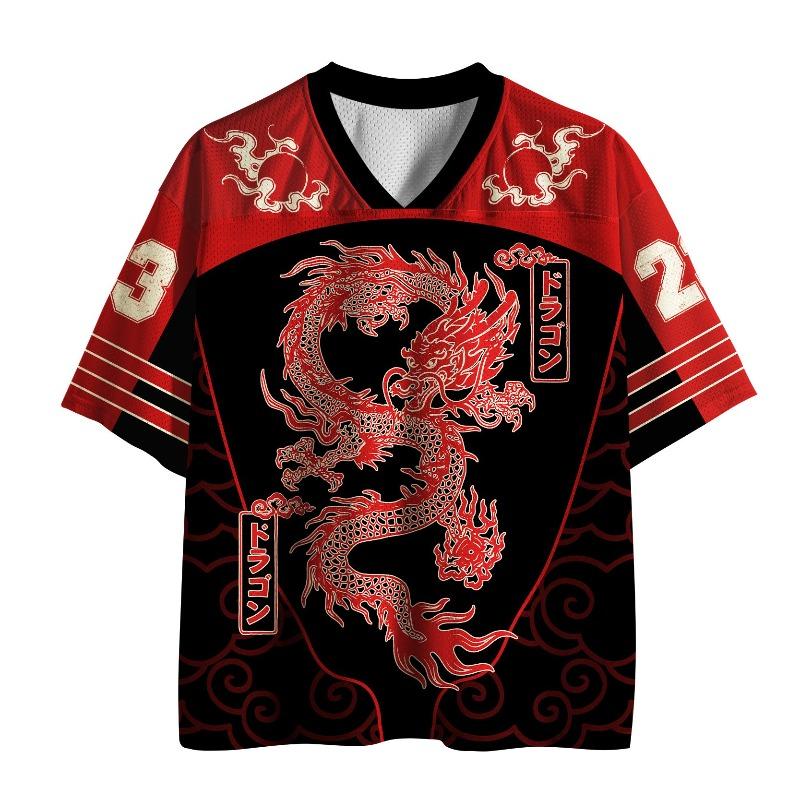 2026 New Jersey sports short sleeved T-shirt, V-neck short sleeved T-shirt, Y2K sports fashion 3D printed quick drying jersey S
2026 New Jersey sports short sleeved T-shirt, V-neck short sleeved T-shirt, Y2K sports fashion 3D printed quick drying jersey S