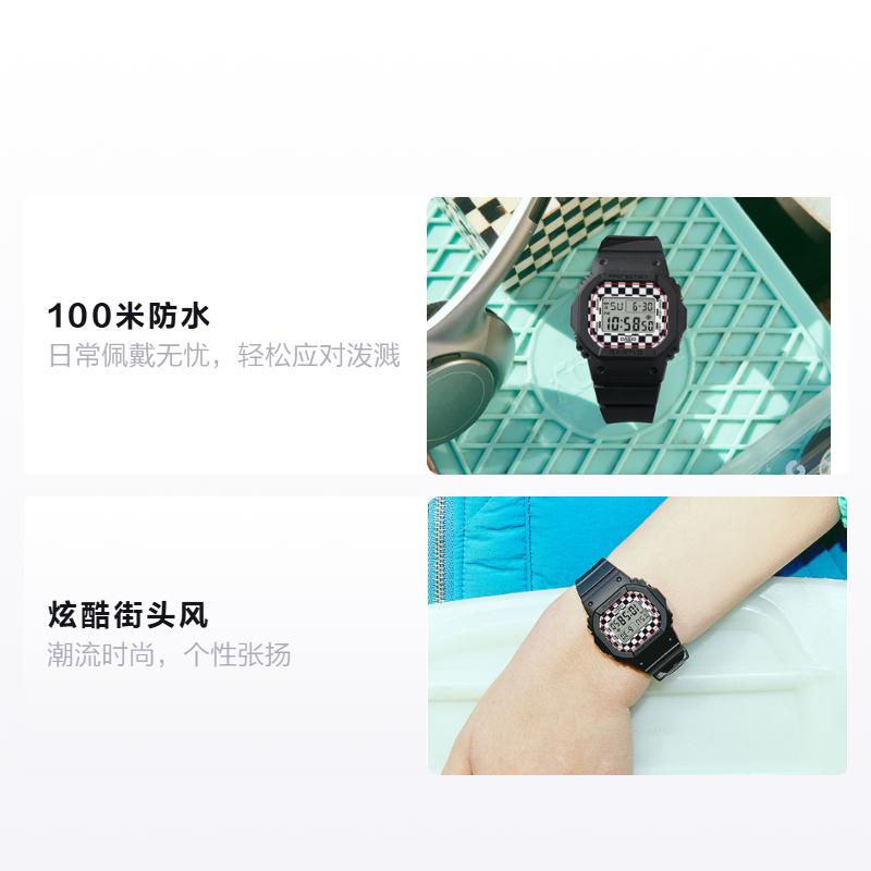 CASIO BABY-G small square special limited gift box with doll bear casual sports checkerboard cool street style shockproof waterproof Qua BGD-565GS-1PR чорний
CASIO BABY-G small square special limited gift box with doll bear casual sports checkerboard cool street style shockproof waterproof Qua BGD-565GS-1PR чорний