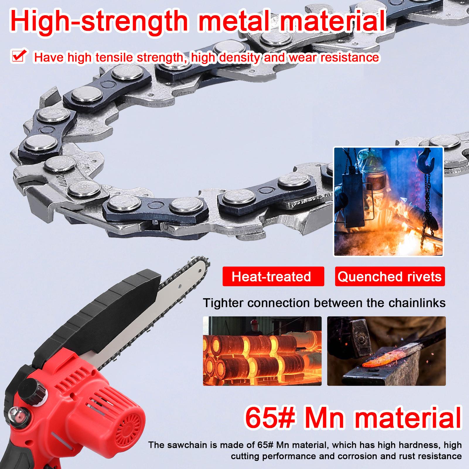 Easy Assemble Spare Chainsaw Chain 8inch Electric Saws Replacement Accessory for Wood Cutting
Easy Assemble Spare Chainsaw Chain 8inch Electric Saws Replacement Accessory for Wood Cutting