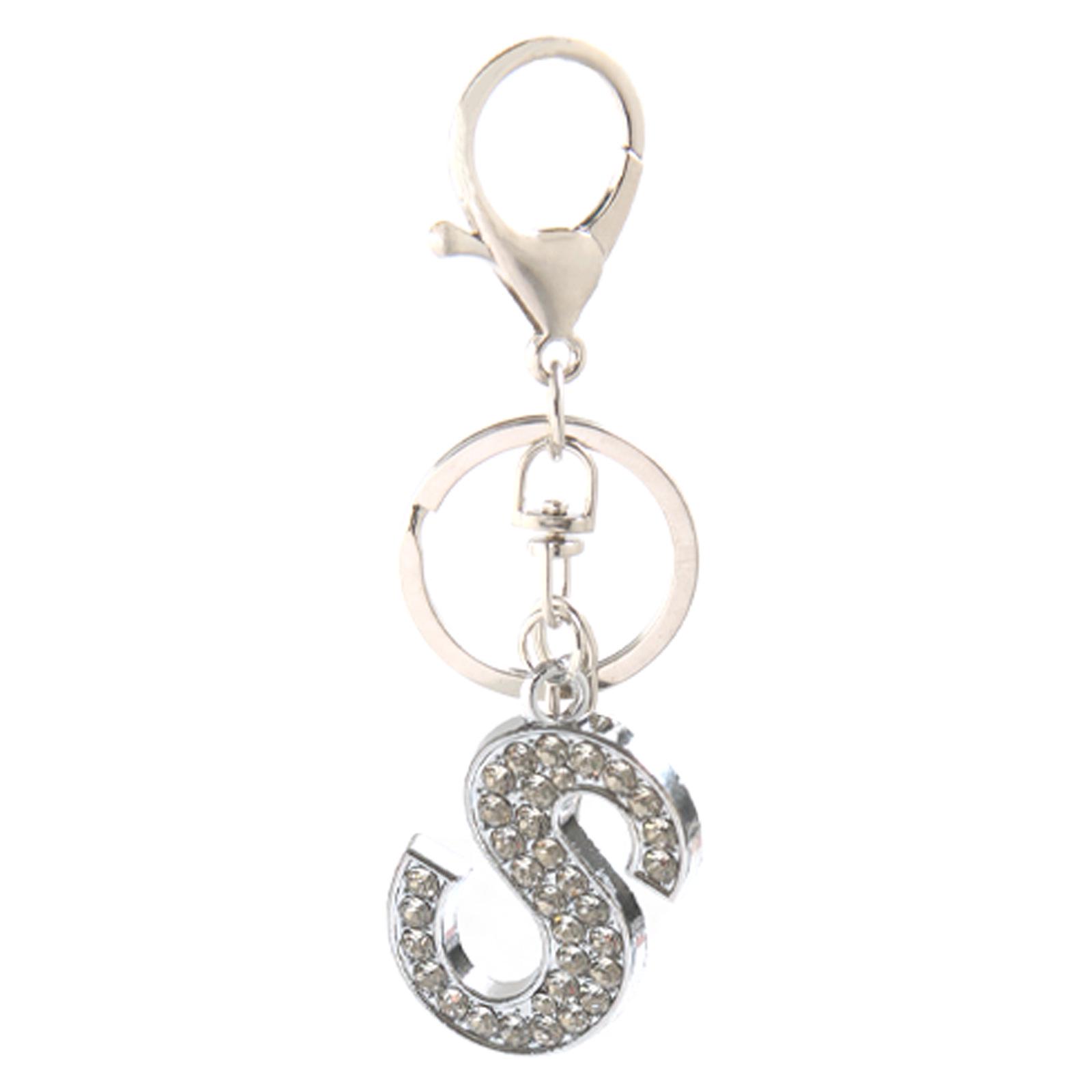 26-Letter Diamond Keychain: Personalized Alphabet Charms
26-Letter Diamond Keychain: Personalized Alphabet Charms