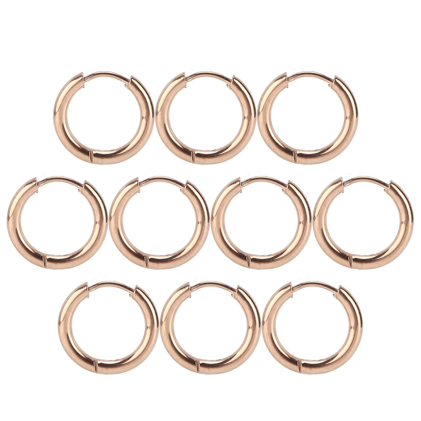 10Pcs Hoop Earrings Compact Lightweight WearResistant Cartilage Earrings Set for Birthdays Wedding
10Pcs Hoop Earrings Compact Lightweight WearResistant Cartilage Earrings Set for Birthdays Wedding