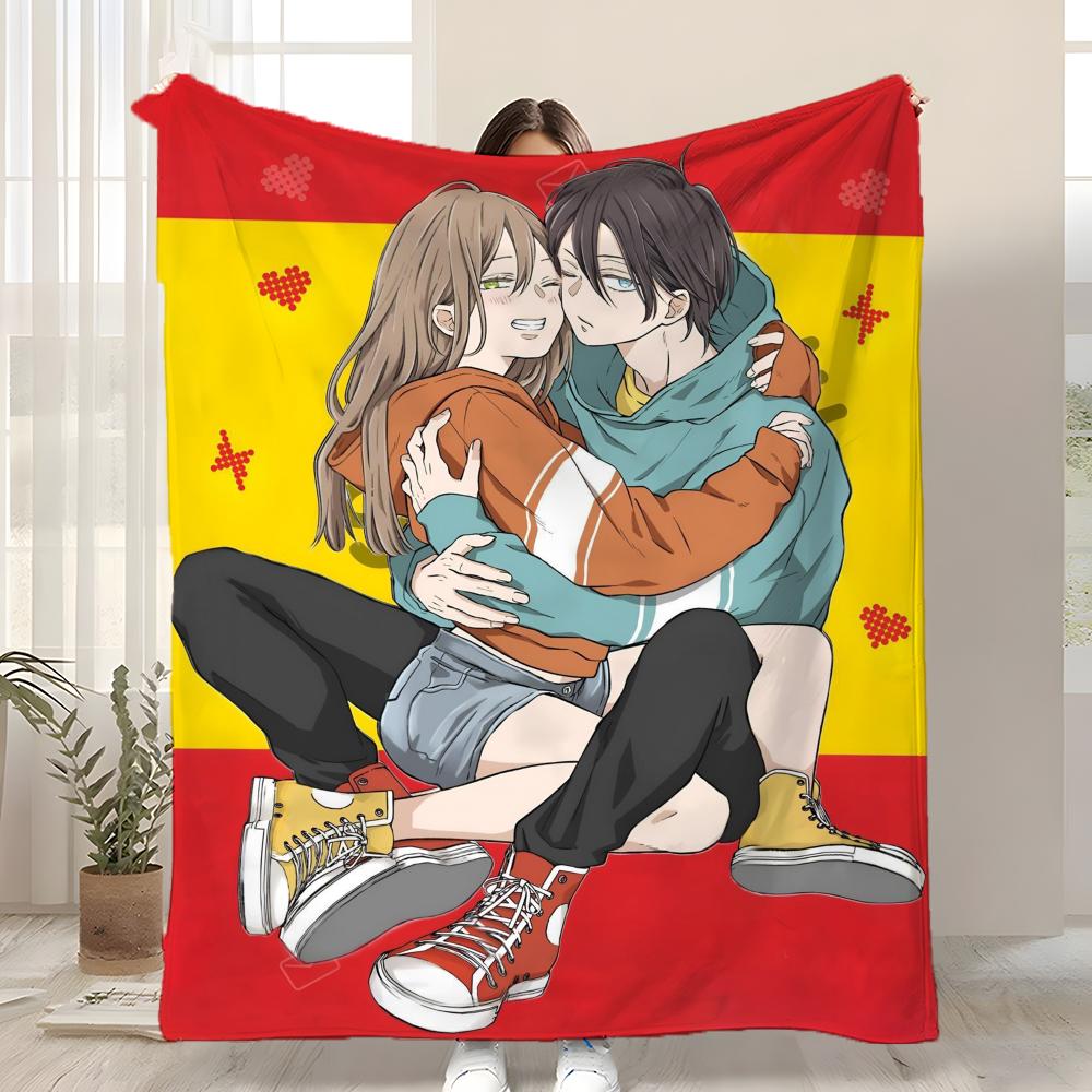 my love story with yamada-kun at lv999 Throw Kid-Friendly Flannel Throw Blanket Soft Warm Anti-Static Washable All Season 75x90cm
my love story with yamada-kun at lv999 Throw Kid-Friendly Flannel Throw Blanket Soft Warm Anti-Static Washable All Season 75x90cm