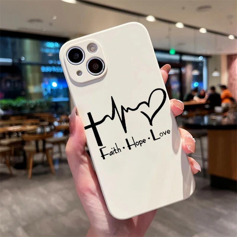 Christian Religious Faith Jesus Phone Case for iPhone 16 15 13 14 12 11 Pro Max Mini 7 8 Plus SE Soft White Silicon Cover Skin iPhone 13
Christian Religious Faith Jesus Phone Case for iPhone 16 15 13 14 12 11 Pro Max Mini 7 8 Plus SE Soft White Silicon Cover Skin iPhone 13