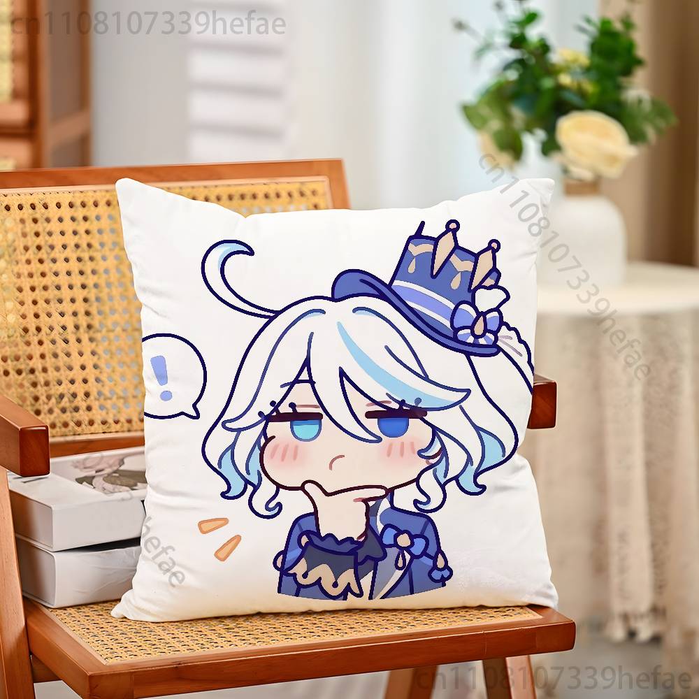 Genshin Impact furina Pillow Cases for Bedroom Living Room Sofa Home Decor Polyester Cushion Cover with Zipper 30x30cm
Genshin Impact furina Pillow Cases for Bedroom Living Room Sofa Home Decor Polyester Cushion Cover with Zipper 30x30cm