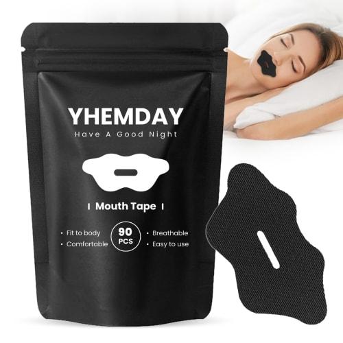 YHEMDAY Mouth Closure Tape, Nasal Breathing Tape, 90 Sheets, Promotes Nasal Breathing, Prevents Snoring, Anti-Mouth Breathing Tape, Gentle on the Skin
YHEMDAY Mouth Closure Tape, Nasal Breathing Tape, 90 Sheets, Promotes Nasal Breathing, Prevents Snoring, Anti-Mouth Breathing Tape, Gentle on the Skin