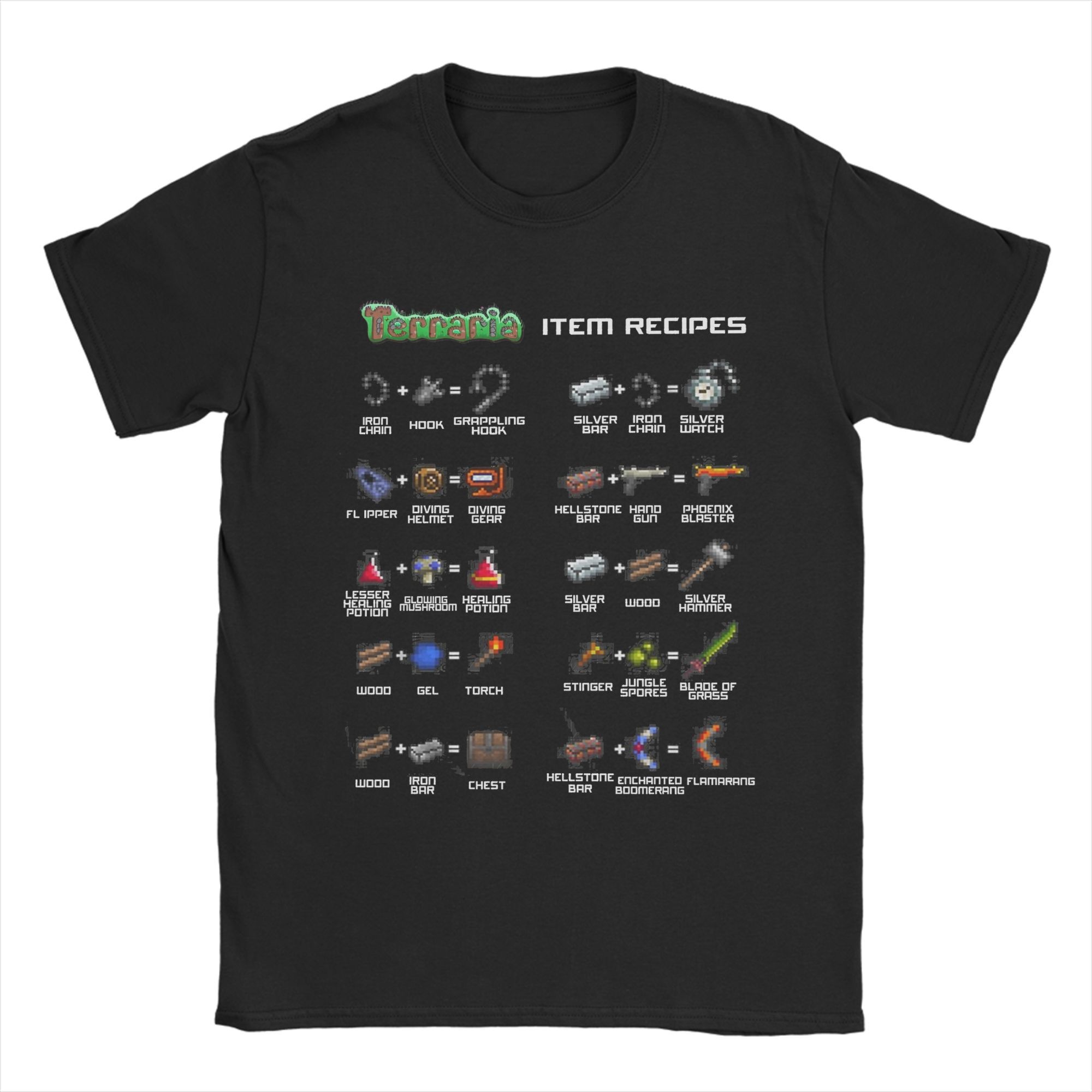 Terraria Christmas Pattern Pure Cotton T-Shirt For Man Summer Streetwear T-Shirts O Neck Harajuku Tees Oversized Print Tops L
Terraria Christmas Pattern Pure Cotton T-Shirt For Man Summer Streetwear T-Shirts O Neck Harajuku Tees Oversized Print Tops L