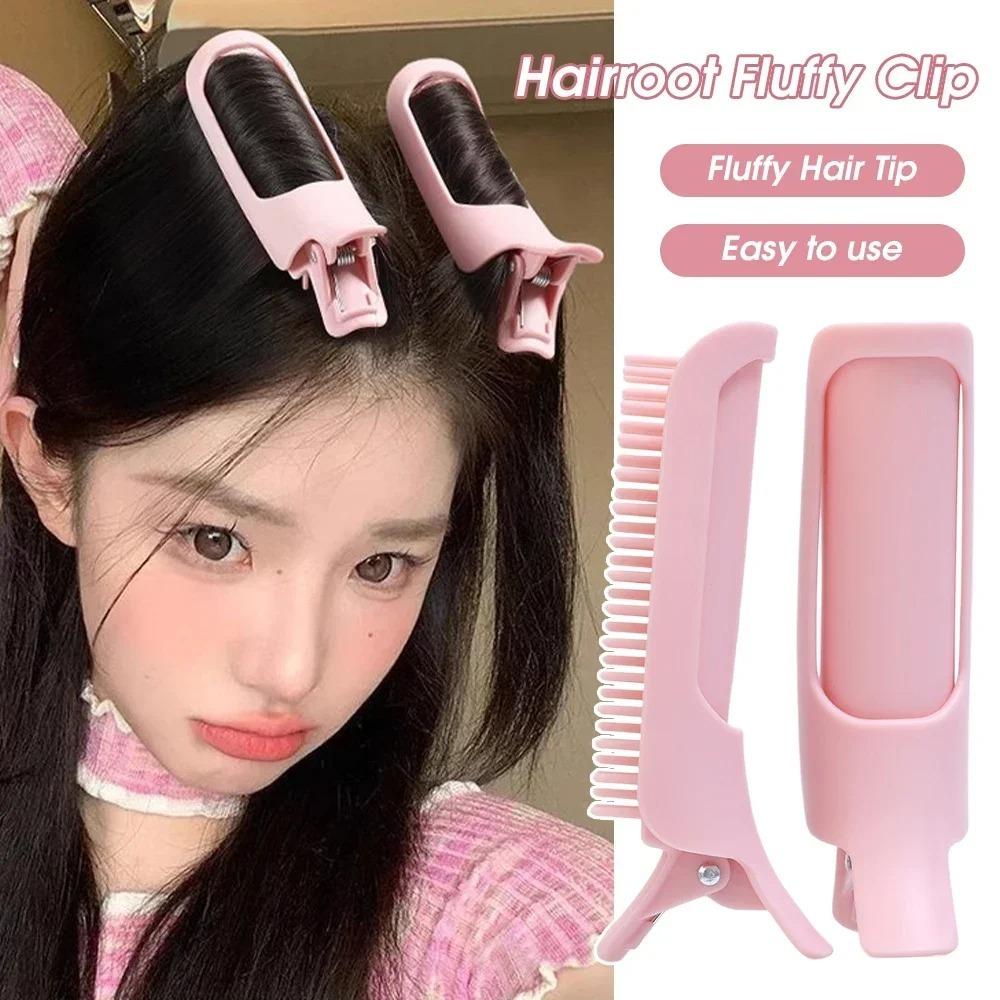 Curling Bangs Hair Roller Volume Hair Roots Volumizing Clip Fashion Fixed Shape Clip Women Pink
Curling Bangs Hair Roller Volume Hair Roots Volumizing Clip Fashion Fixed Shape Clip Women Pink