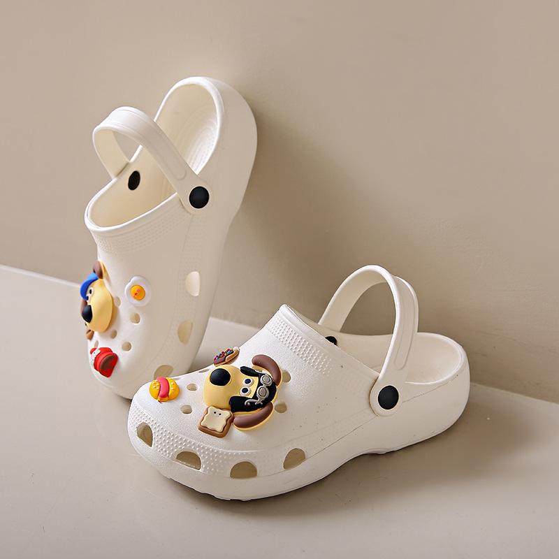 Cute puppy hole shoes women s summer wear stepping on shit feeling fashionable versatile baotou beach thick-soled half slippers 40/41 рожевий
Cute puppy hole shoes women s summer wear stepping on shit feeling fashionable versatile baotou beach thick-soled half slippers 40/41 рожевий