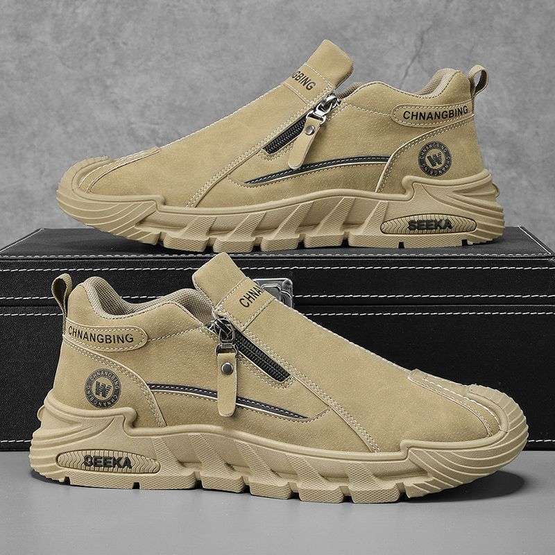 Men s Shoes Wear-resistant Summer Thick-soled New Labor Insurance Shoes Men s Waterproof Casual Sports Shoes 39
Men s Shoes Wear-resistant Summer Thick-soled New Labor Insurance Shoes Men s Waterproof Casual Sports Shoes 39