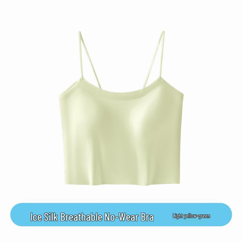 Элегантный кроп-топ из ледяного шелка с открытой спиной и чашечками - Бесшовный летний танк на тонких бретелях для женщин XL (for 120-135 lbs)
Элегантный кроп-топ из ледяного шелка с открытой спиной и чашечками - Бесшовный летний танк на тонких бретелях для женщин XL (for 120-135 lbs)