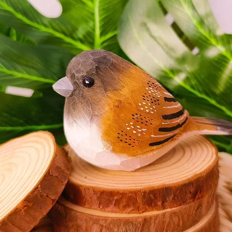 Nordic Wooden Bird Statue Decoration Ornaments Decorative Carved Wood Robin Bird Figurine Garden Home Decor Craft Cute Decor 1pc
Nordic Wooden Bird Statue Decoration Ornaments Decorative Carved Wood Robin Bird Figurine Garden Home Decor Craft Cute Decor 1pc