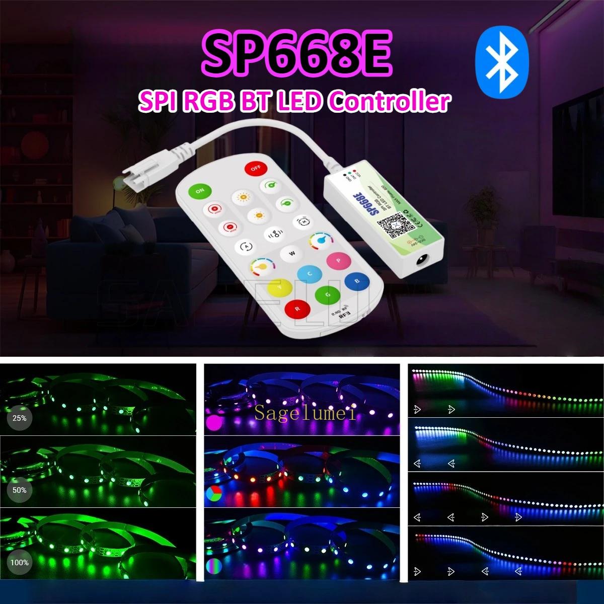 SP661E/62E/63E/64E/65E/68E 1CH/2CH/3CH/4CH/5CH App control and 2.4G RF remote control For SingleColor RGBW RGBCCT Light Strips
SP661E/62E/63E/64E/65E/68E 1CH/2CH/3CH/4CH/5CH App control and 2.4G RF remote control For SingleColor RGBW RGBCCT Light Strips
