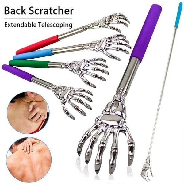 Регулируемый выдвижной скребок для спины, массажер из нержавеющей стали
Регулируемый выдвижной скребок для спины, массажер из нержавеющей стали