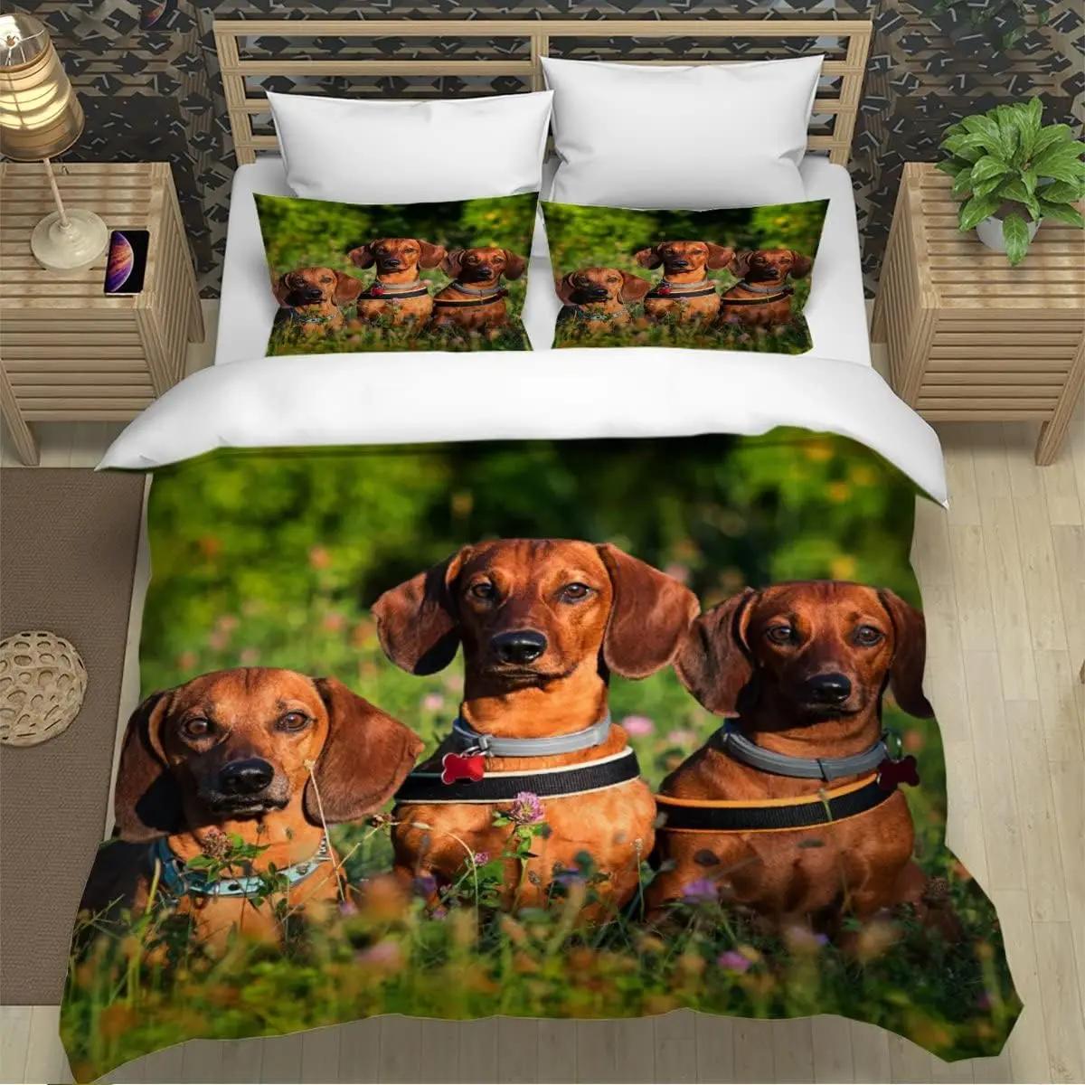 Cute Dog Animal Single Bedding Set for Adults Kids,3D Print Soft Microfiber Quilt Cover Cartoon Farm Animal Comforter Cover Set 90x200cm 2pcs&Duvet Cover
Cute Dog Animal Single Bedding Set for Adults Kids,3D Print Soft Microfiber Quilt Cover Cartoon Farm Animal Comforter Cover Set 90x200cm 2pcs&Duvet Cover