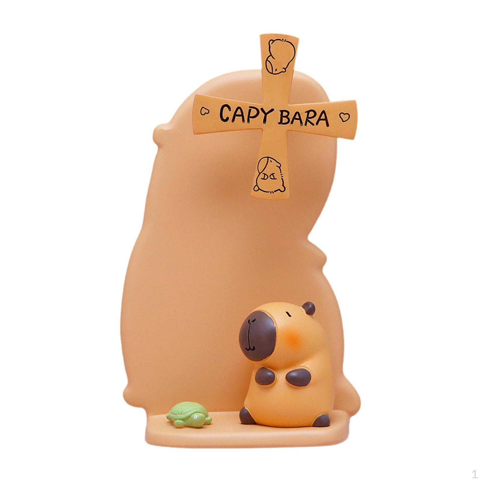 Adorable Capybara Music Box and Figurine Bundle for Home Display with Turtle
Adorable Capybara Music Box and Figurine Bundle for Home Display with Turtle