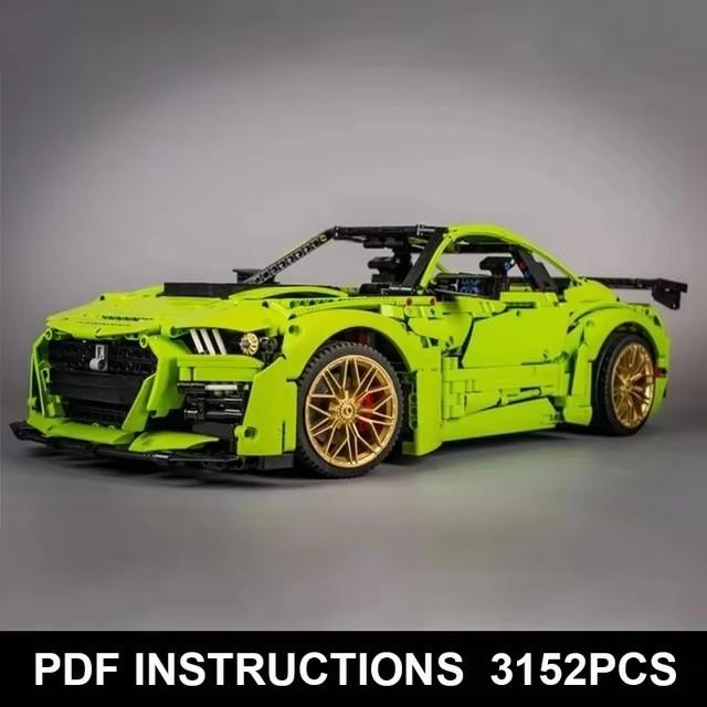 Новый MOC-165802 Зеленый Суперспортивный Автомобиль GT500 1:8 Моделей Строительных Блоков Кирпичики DIY Игрушки Сборка Подарок на День Рождения Рождество Для Детей
Новый MOC-165802 Зеленый Суперспортивный Автомобиль GT500 1:8 Моделей Строительных Блоков Кирпичики DIY Игрушки Сборка Подарок на День Рождения Рождество Для Детей