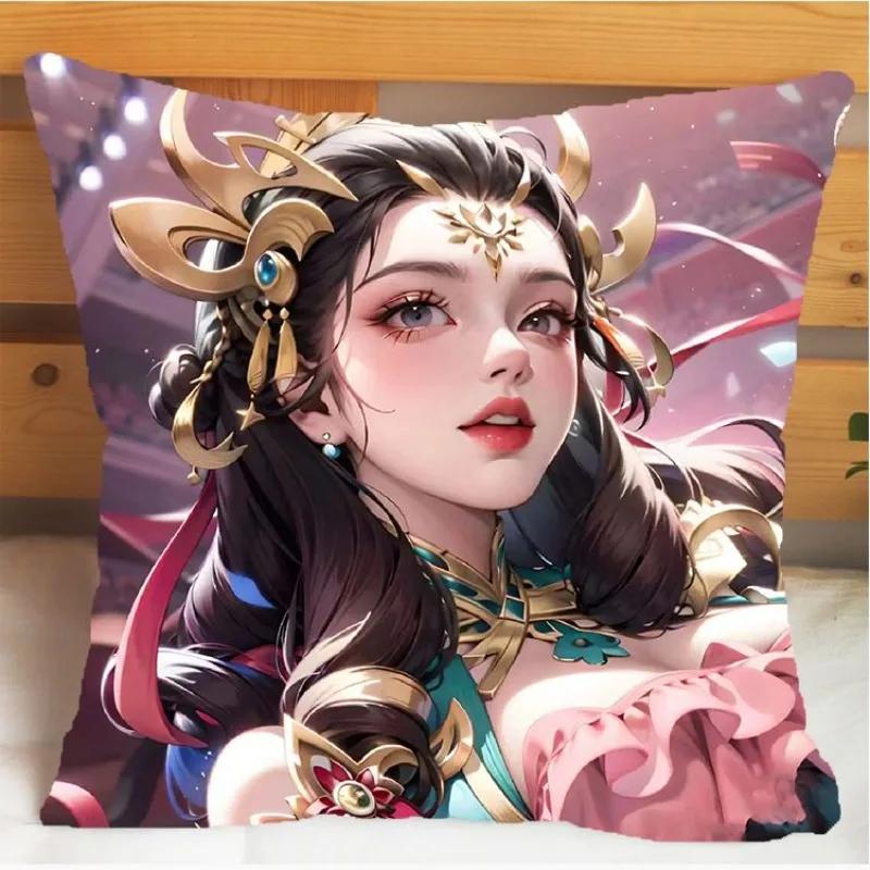 Arena of Valor Honor of Kings Ян Юйхуань Подушка и Наволочка Чехол для Подушки Двусторонняя Печать Плюшевые Декоративные Подушки 40x40см 30x30cm бежевый
Arena of Valor Honor of Kings Ян Юйхуань Подушка и Наволочка Чехол для Подушки Двусторонняя Печать Плюшевые Декоративные Подушки 40x40см 30x30cm бежевый