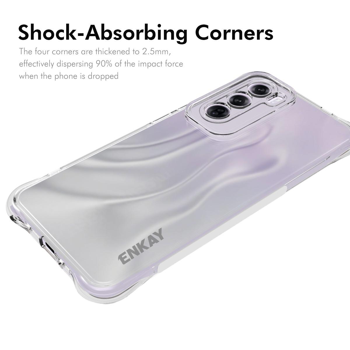 ENKAY HAT PRINCE For Oppo Reno12 Pro 5G (Global) Case TPU Corner Airbag Fall Protection Crystal Clear Phone Cover A
ENKAY HAT PRINCE For Oppo Reno12 Pro 5G (Global) Case TPU Corner Airbag Fall Protection Crystal Clear Phone Cover A