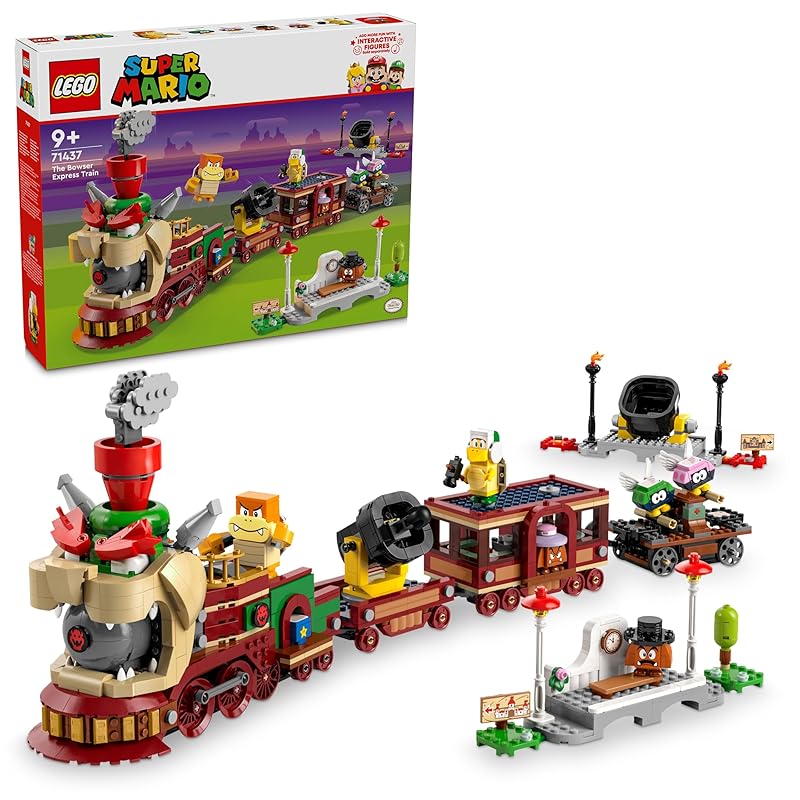 Lego super mario Bowser express игрушки игрушка подарок на день рождения блок мальчик девочка ребенок 9 лет 10 лет 11 лет Ученик начальной школы Марио
Lego super mario Bowser express игрушки игрушка подарок на день рождения блок мальчик девочка ребенок 9 лет 10 лет 11 лет Ученик начальной школы Марио