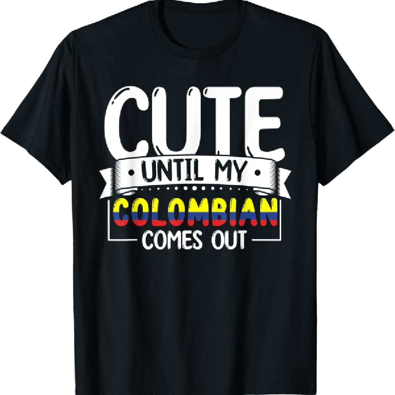 Наряд «Колумбийские корни» Забавная женская футболка «Наследие Колумбии» XXXXXL чёрный
Наряд «Колумбийские корни» Забавная женская футболка «Наследие Колумбии» XXXXXL чёрный