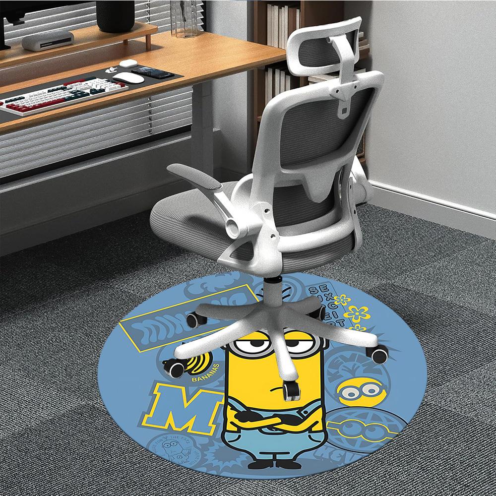1pc Minions Office Round Area Rug, Under Office Chairs Bedroom Living Room Home Decor a1022401 80cm by 80cm
1pc Minions Office Round Area Rug, Under Office Chairs Bedroom Living Room Home Decor a1022401 80cm by 80cm