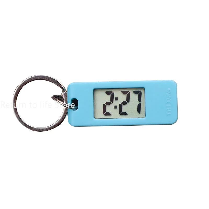 Portable Keychain Digital Pocket Watch with Silent High Transparency Glass Shockproof for Exam Library Meeting
Portable Keychain Digital Pocket Watch with Silent High Transparency Glass Shockproof for Exam Library Meeting