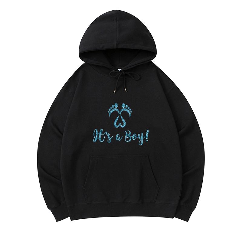 300 GSM Men s Healthy Cotton Hoodies Its A Boy In Blue Glitter And Baby Footsteps Print Premium Cotton Sweatshirt
300 GSM Men s Healthy Cotton Hoodies Its A Boy In Blue Glitter And Baby Footsteps Print Premium Cotton Sweatshirt