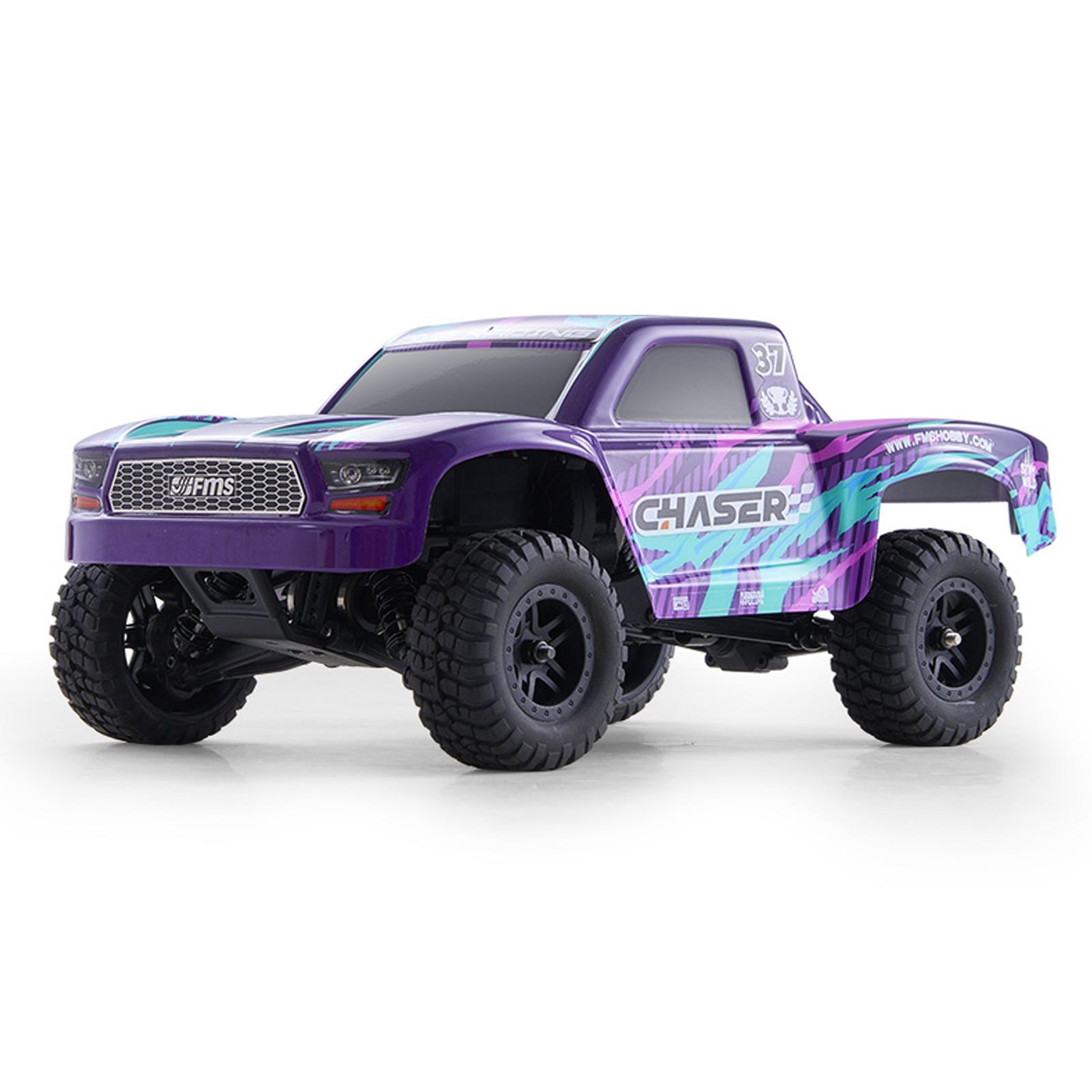 FMS 1/24 FSC24 Hunter CHASER Remote Control Car 4WD High-speed Short Truck Electric Off-road Vehicle Model Adult Children s Toy
FMS 1/24 FSC24 Hunter CHASER Remote Control Car 4WD High-speed Short Truck Electric Off-road Vehicle Model Adult Children s Toy