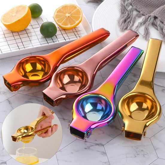 Manual Fruit Juicer Multiple Filter Holes Dishwasher Safe Fast Squeezing Portable Citrus Lemon Squeezer Kitchen Gadgets
Manual Fruit Juicer Multiple Filter Holes Dishwasher Safe Fast Squeezing Portable Citrus Lemon Squeezer Kitchen Gadgets