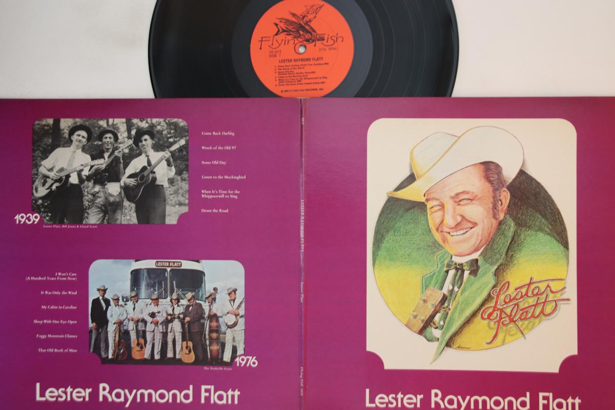 LP Record LESTER FLATT - Lester Raymond Flatt FF015 FLYING FISH 1975 US Country Used
LP Record LESTER FLATT - Lester Raymond Flatt FF015 FLYING FISH 1975 US Country Used