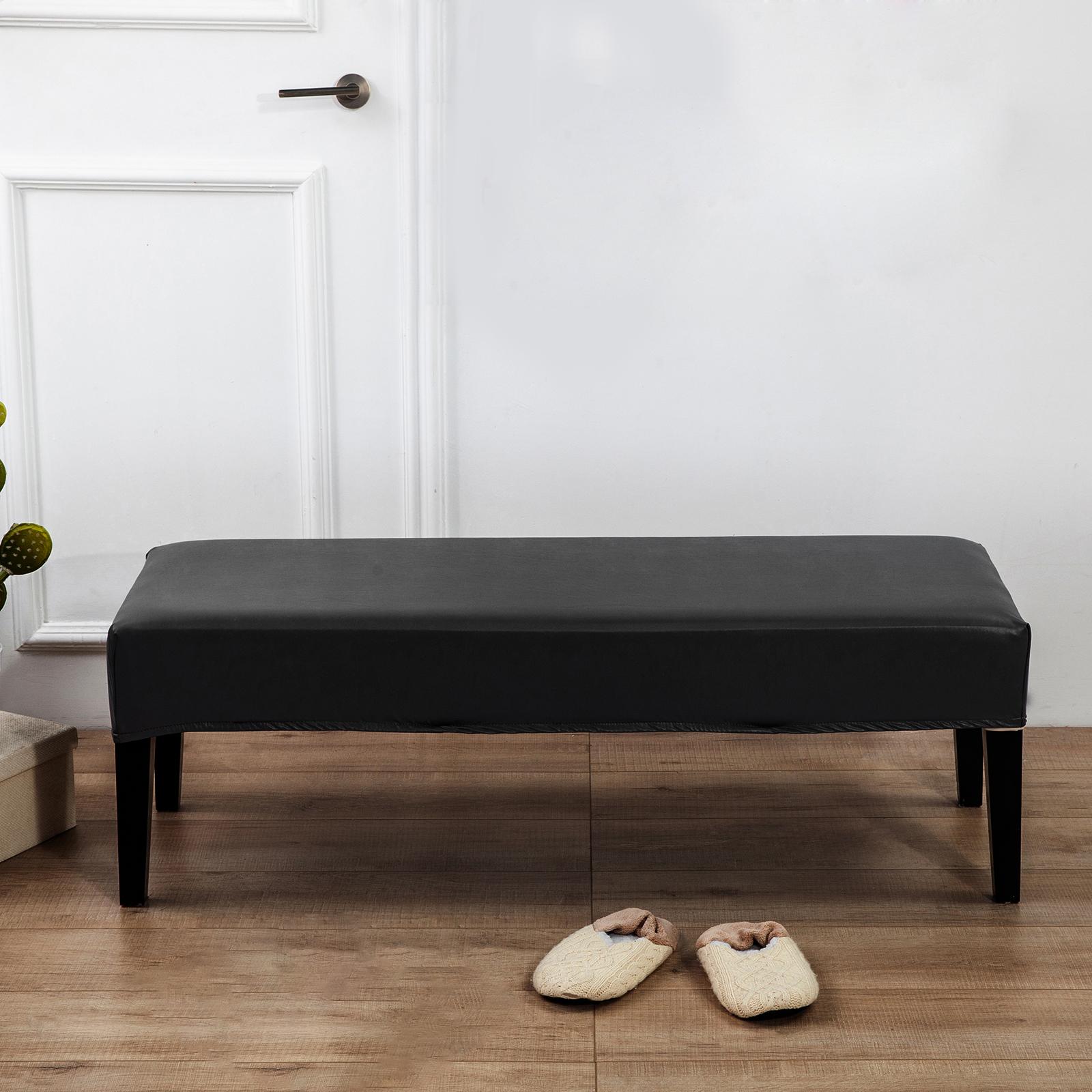 Solid Color Dining Bench Cover Elegant Rectangle Non Slip Bedroom Bench Seat Slipcover Decor чорний
Solid Color Dining Bench Cover Elegant Rectangle Non Slip Bedroom Bench Seat Slipcover Decor чорний
