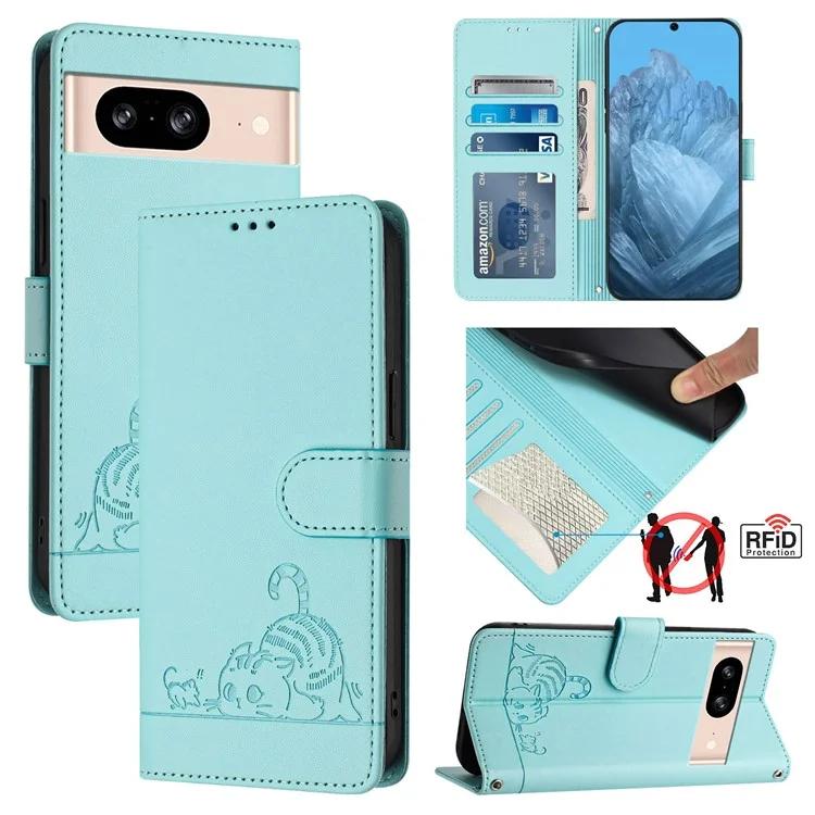 YB Imprinting Series-9 for Google Pixel 8 Case Cat Mouse Pattern Leather Wallet Stand Phone Cover
YB Imprinting Series-9 for Google Pixel 8 Case Cat Mouse Pattern Leather Wallet Stand Phone Cover