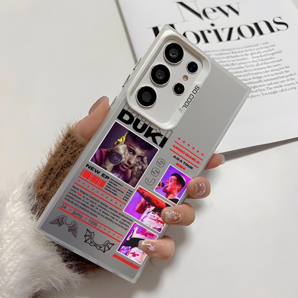 Fashion Rapper DUKI Phone Case For Samsung Galaxy S25 Edge S24 S23 S22 S21 S20 Ultra Funda Silicone Silver Cover Galaxy S22 Ultra 5G
Fashion Rapper DUKI Phone Case For Samsung Galaxy S25 Edge S24 S23 S22 S21 S20 Ultra Funda Silicone Silver Cover Galaxy S22 Ultra 5G
