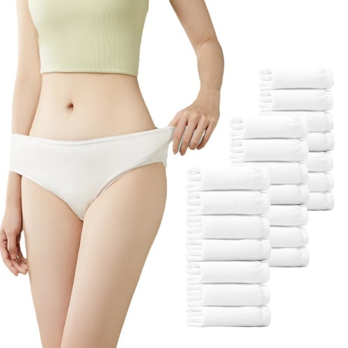 VVZ Disposable Panties, 21-Pack, 100% Cotton, Women s Disposable Underwear, Perfect for Hospitalization, Disaster Preparedness, and Travel (XL)
VVZ Disposable Panties, 21-Pack, 100% Cotton, Women s Disposable Underwear, Perfect for Hospitalization, Disaster Preparedness, and Travel (XL)