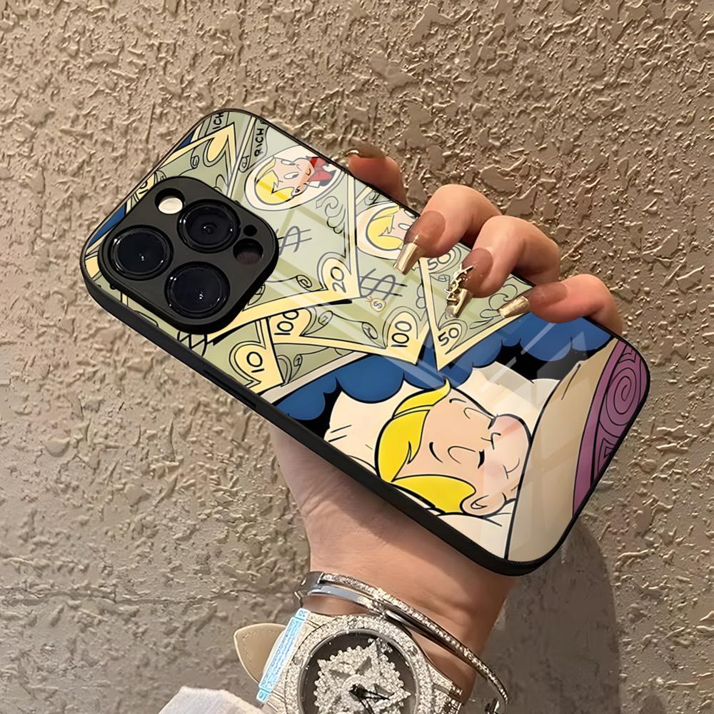 Cartoon Richie Rich Phone Case For IPhone 15 Pro Max 14 Pro 12 11 13 Mini X XR XS 8 7 Plus SE Tempered Glass Back Cover iPhone14 Pro
Cartoon Richie Rich Phone Case For IPhone 15 Pro Max 14 Pro 12 11 13 Mini X XR XS 8 7 Plus SE Tempered Glass Back Cover iPhone14 Pro