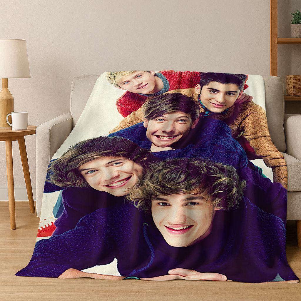 3D 1D Rock-One-Direction Combinatio Flannel Blanket,Cozy Soft Throw Blanket for Home Bedroom Bed Sofa Picnic Cover Kids Gift 100x150cm
3D 1D Rock-One-Direction Combinatio Flannel Blanket,Cozy Soft Throw Blanket for Home Bedroom Bed Sofa Picnic Cover Kids Gift 100x150cm