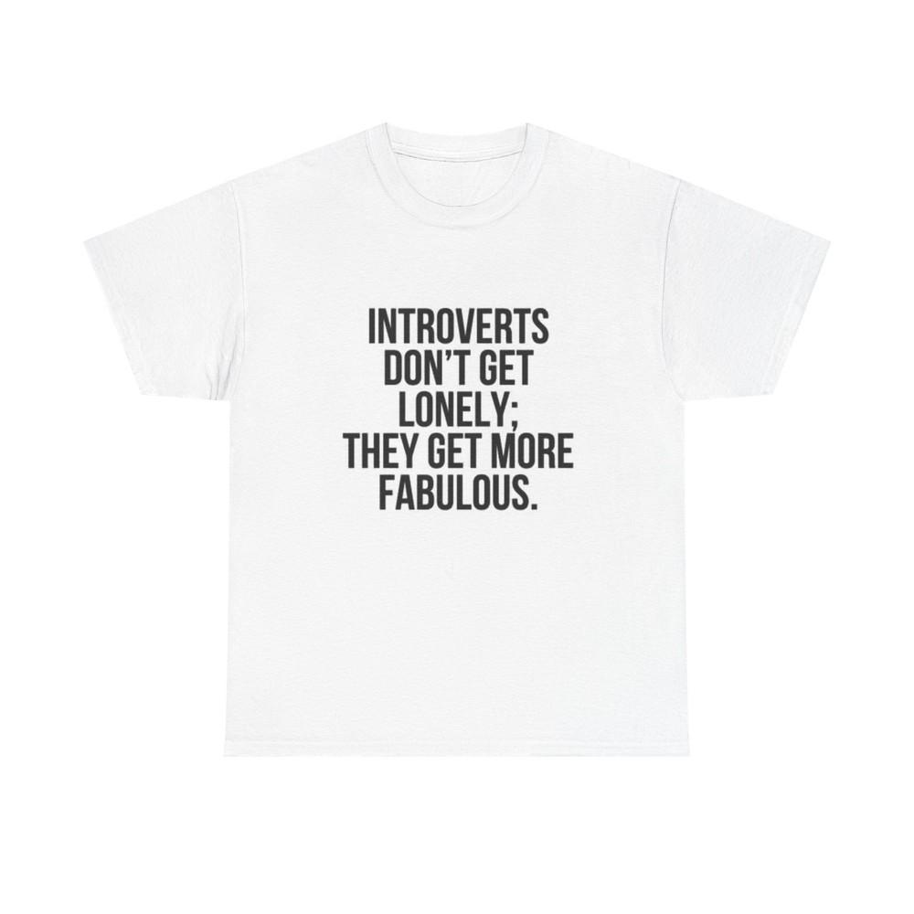 Hilarious Introverted Graphic T Shirt Funny Jokes Fabulous Unisex Heavy Cotton S
Hilarious Introverted Graphic T Shirt Funny Jokes Fabulous Unisex Heavy Cotton S